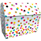 Teacher Created Resources Confetti Chest - 2 Pack-Assembled chest measures 9.5" x 8" x 8.5" high