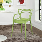 Modway Entangled Dining Armchair - Green-PP plastic construction