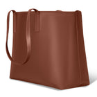Champs - Onyx Sac Ouvert en Cuir - Marron-Compartiment pour ordinateur portable