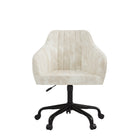 Brassex Micah Office Chair - Beige-Contemporary design