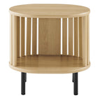 Modway Fortitude Side Table - Oak-7
