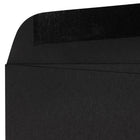 JAM Paper Square Invitation Envelopes - 9.5 x 9.5 - Black Linen - 25 Pack-Quantity: 25 envelopes per pack