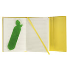 Moments Of Joy Notebook - 112 Sheets - Lemon-Comes with a ribbon marker and removable bookmark