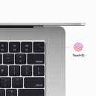 Apple - 15,3 po Portatif MacBook Air, M2, SSD 256 Go, Mémoire unifiée 8 Go, Argent, Anglais-Jusqu’à 20 % plus rapide pour l’application de filtres et effets d’images