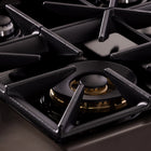 Kucht 36" KED Series Pro Style Dual Fuel Range - Gemstone-Matching the power of professional kitchens, this range features a bake oven with a two-element system: a 3 000 W base element, an 850 W top element, and a 3 500 W broiler heating element