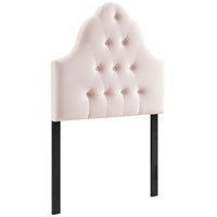 Modway Sovereign Diamond Tufted Performance Velvet Twin Headboard - Pink-Luxurious Twin Headboard