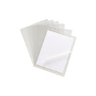 Royal Sovereign - Film pour pochettes de plastification thermique – 5 mil – format lettre – Paquet de 100-Fini brillant transparent
