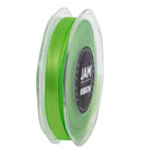 JAM Paper Double Faced Satin Ribbon - 3/8" W x 25 yd. - Lime Green-Ribbons are perfect for gift wrapping, clothes, decorating, or tying around gourmet bottles and gift baskets