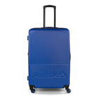 Reebok Time Out 30" Hardside Spinner Luggage - Blue-Telescopic trolley handle ergonomically designed for comfort and durability with multi-stage locking heights with reinforced top and side handle