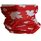 Cool Canuck Chill Tube Cooling Neck Gaiter - Red with Canada Print - 2 Pack-This product is Made in Canada