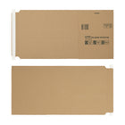 Spicers Book Wrap Peel and Seal - 12.5" x 7.825" x 2.75" - 25 Pack-4