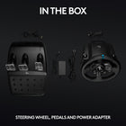 Logitech G923 Racing Wheel and Pedals for PS5, PS4 and PC featuring TRUEFORCE up to 1000 Hz Force Feedback - Black-9
