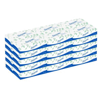 Surpass Facial Tissue - 2-Ply - Ecologo - Flat Facial Tissue Boxes for Business - White - 30 Pack-100 Tissues/Box, 30 Surpass Facial Tissue Boxes/Case, 3,000 Tissues/Case