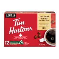 Tim Hortons Original K-Cup Pods - 12 Pack-Original Blend