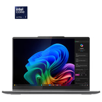 Lenovo Yoga 7i 14" Copilot+ PC Laptop - Intel Core Ultra 7 256V - 512 GB SSD - 16 GB RAM - Windows 11 Home - Bilingual - Luna Grey-Display: 14" WUXGA OLED 60Hz 10-point Multi-touch (1920 x 1200)