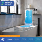 Mobile Patient Lift - Effortless Bathing - Siège élévateur de bain Bridge à batterie - hauteur max. 20 po-Hauteur de siège réglable de 3 po à 20 po avec télécommande étanche