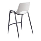 Zuo Desi Counter Stool - White - Set of 2-7