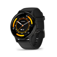 Garmin - Venu 3 - 45mm Lunette Gray en acier inoxydable avec boîtier noir et bracelet en silicone noir-Recevez un aperçu de votre sommeil, de votre récupération, de votre calendrier quotidien, de votre statut HRV et bien plus encore dès votre réveil. Vous pouvez même personnaliser votre rapport pour afficher ce que vous souhaitez voir