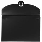 JAM Paper Plastic Portfolio with Hook Closure Medium - 6 1/2 x 9 1/2 x 1/4 - Black-This portfolio is an ideal office tool guaranteed to keep any project neat and organized