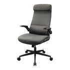 COUGAR Stryder Office Chair with Lumbar Support & Flip-Up Armrests - Grey-Clean, Low-Profile Design: With its understated silhouette and contemporary finish, Stryder integrates effortlessly into any environment - professional, creative, or personal. It's designed to look at home in modern workspaces, gaming setups, and everything in between