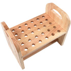 Marvel Education Natural Wood Scissor Rack-Holds 30 scissors