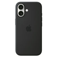 Apple - Étui en silicone avec MagSafe pour iPhone 17 - Noir-Il contient 45 % de silicone recyclé et présente un revêtement soyeux qui offre une prise agréable. À l’intérieur, une fine doublure en microfibre rehausse la protection
