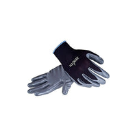 Zenith Safety - Gants de nylon noir enduits de nitrile, taille 11, 60/paquet-Gants de couleur noire avec paume grise d’une longue durée de vie et camouflant la saleté