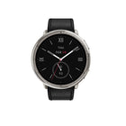 Amazfit - Active 2 Smartwatch avec bracelet en cuir et cardiofréquencemètre - 44 mm - Noir-Données précises sur la fréquence cardiaque et le sommeil grâce à la technologie BioTracker