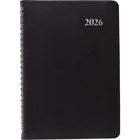 Staples - Agenda hebdomadaire/mensuel 2026 - 8 po H x 4 7/8 po l - noir - bilingue-14 mois : décembre 2025 à janvier 2027