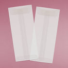 JAM Paper #14 Policy Envelopes, 5 x 11.5, Translucent Vellum Clear, 100 Pack (2851327g)-Opening: Open end