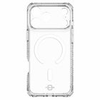 ITSKINS Hybrid_R Compatible with MagSafe Case for iPhone 17 Pro - Clear-Compatible with MagSafe chargers and accessories