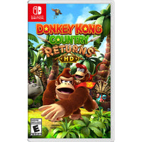 Donkey Kong Country Returns HD for Nintendo Switch-Play the game as it was first designed for the Wii  system, or reduce the difficulty for extra hearts and other goodies to make your journey a little easier