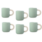Maxwell & Williams Sherbet Jade Green Mini Mug - 110 ml - 6 Pack-Dishwasher Safe
