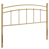 Modway Abigail Metal King Headboard - Gold-Metal King Headboard
