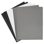 JAM Paper Dossier scolaires à deux pochettes en plastique robuste, assorties, 6 / paquet (383HBAasst)-Quantité: 6 par paquet