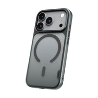 TUFF8 GlideGuard Mag Case for iPhone 17 Pro - Smoke Black-Military-grade drop protection: Ensures your phone is shielded from daily wear and tear, providing reliable durability