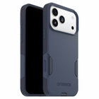 OtterBox Commuter Compatible with MagSafe Case with Camera Control for iPhone 17 Pro Max - Riverside Blue-Port covers block dust and dirt