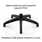 Emerge - Fauteuil de jeu en cuir reconstitué Vortex de la gamme - noir et gris-Supporte jusqu’à 275 lb