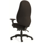 Staples - Fauteuil à basculements multiples à dossier haut ObusForme Professional, Fusion en houille, noir-Le réglage pneumatique de la hauteur du siège permet de soulever ou d’abaisser le siège pour permettre à vos pieds de reposer à plat au sol, évitant la pression sous vos cuisses et favorisant la circulation sanguine