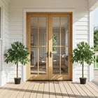 Outsunny - Arbre de laurier artificiel 3 pi en pot - vert - lot de 2-Convient pour la maison, les bureaux et plus encore 