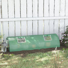 Outsunny Portable Mini Greenhouse - 7' x 3' x 2' - Green- Three top mesh windows and two side mesh windows to allow air inside
 