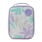 b.box - Insulated Flexi Lunchbag - Lilac Garden-Customise your lunch combos – flexible sides fit multiple b.box containers with ease