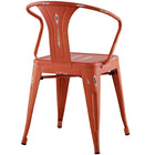 Modway Promenade Dining Chair - Red-Non-Marking Feet Caps