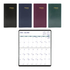 Blueline 2027 18-Month Monthly Pocket Planner with Stitched Binding - 6-1/2" x 3-1/2" - Assorted - Bilingual-18-Month: July 2026 to December 2027