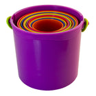 Miniland Giantte Stacking and Nesting Game - 16 Pieces -Giant stacking and nesting game formed by 10 progressively sized cup