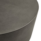 Modway Brion Round Indoor/Outdoor Patio Concrete Coffee Table - Grey-8