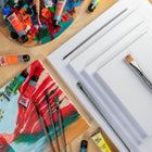 Mont Marte Discovery Stretched Canvases - Assorted Sizes - White - 4 Pack-6