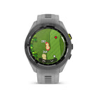 Garmin - Approach S70 - Lunette en céramique noire avec bracelet en silicone gris-7
