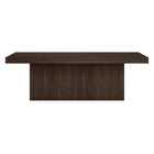 Hudson&Canal Torren 48"W Rectangular Coffee Table - Alder Brown-Table is made of high-quality and durable MDF materials