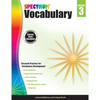 eBook: Spectrum 704610-EB Spectrum Vocabulary - Grade 3-You will receive two emails: one confirming your entire order, and one with a "Download Software" buttonYou can download immediately or return to your email to download later